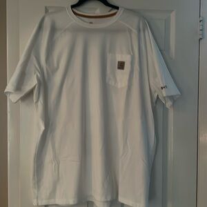 Carhartt Force White Short Sleeve Tee Relaxed Fit
